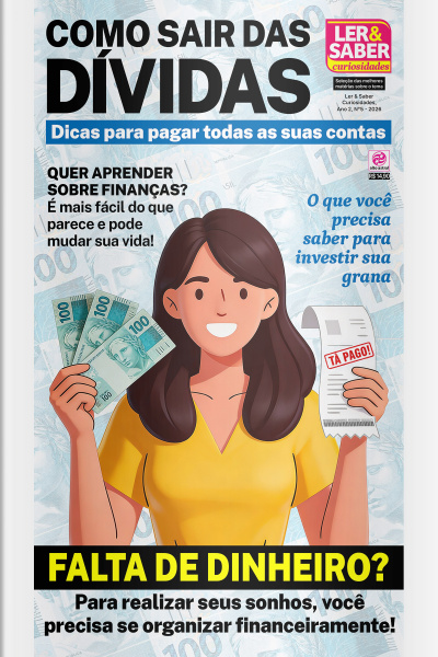 Ler  Saber Curiosidades - COMO SAIR DAS DÍVIDAS - Ano 2, n° 5