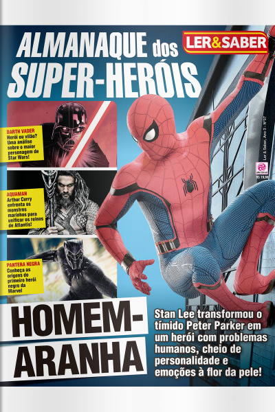 Ler  Saber - ALMANAQUE DOS SUPER-HERÓIS - Ano 3, n° 37