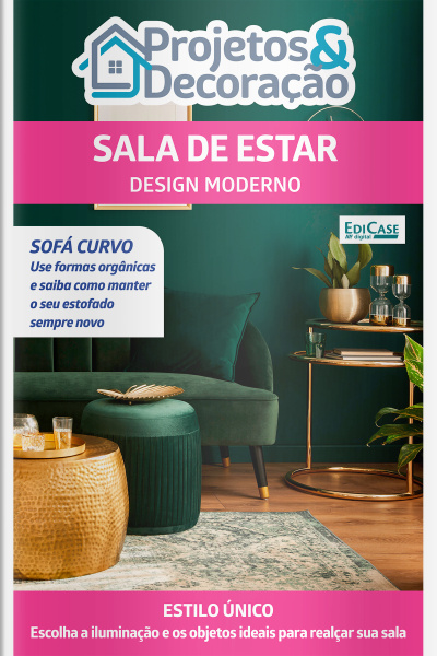 Projetos e Decoração Ed. 67 - Sala de Estar - Design moderno
