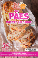 Que Delícia Ed. 143 - Pães doces e salgados