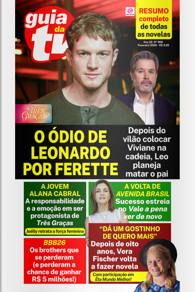 Guia da TV - Ano 22, n° 966 - fevereiro de 2026 