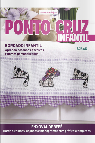 Artesanato Simples Ed. 93 - Ponto Cruz Infantil