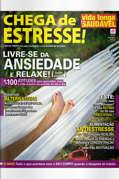 Vida Longa  Saudável - CHEGA DE ESTRESSE! - Ano 3, n° 26