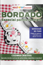 Mega Artesanato Ed. 140 - Bordado - Especial Panos de Prato