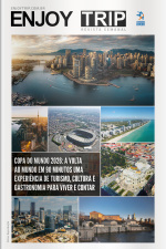 Enjoy Trip Ed. 40 - Copa do Mundo 2026: A volta ao mundo em 90 minutos uma experiência de turismo, cultura e gastronomia para viver e contar