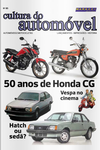 Cultura do Automóvel Ed. 85 - 50 Anos de Honda CG