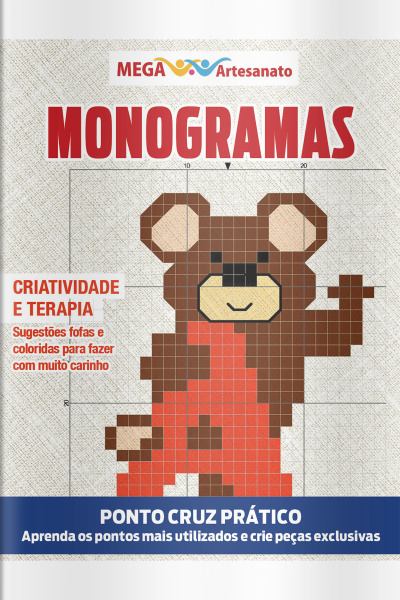 Mega Artesanato Ed. 153 - Monogramas