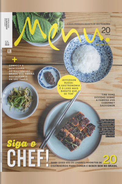 Menu - Edição De Novembro 2018