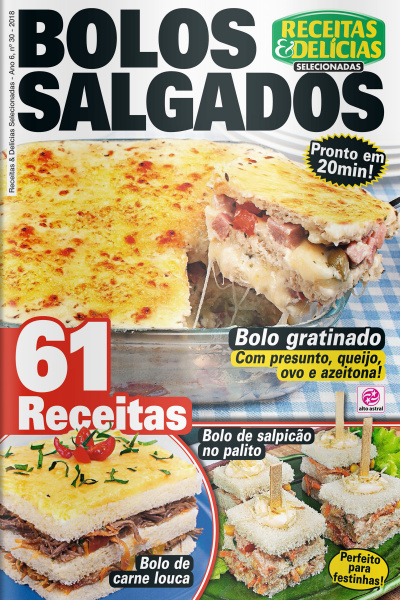Receitas  Delícias Selecionadas - Edição Nº 30