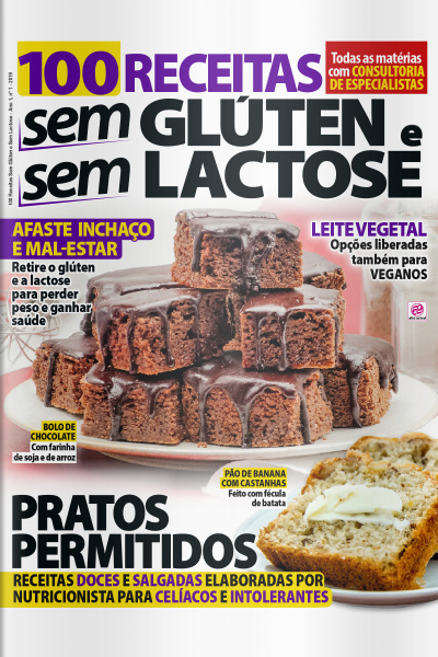 100 Receitas Sem Glúten E Sem Lactose Nº1