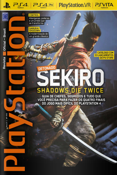 Revista Oficial Brasil Playstation - Edição N°255