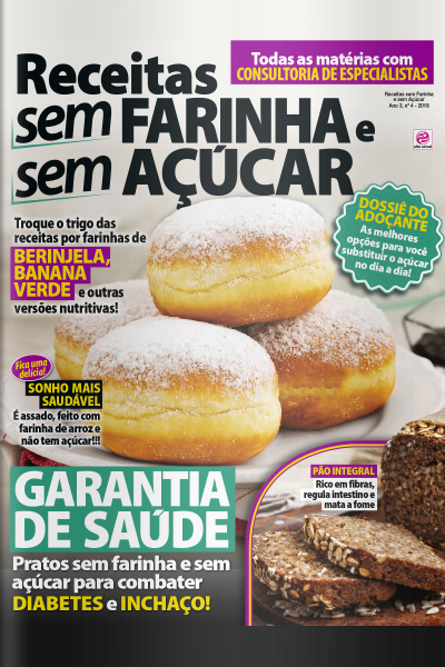 Receitas Sem Farinha E Sem Açúcar - Edição Nº 4