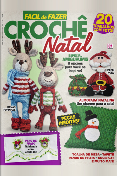 Fácil De Fazer Crochê Natal N°3