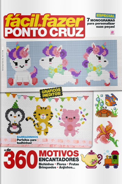 Fácil De Fazer Ponto Cruz - Edição N°88