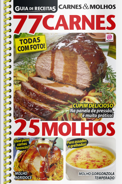 Guia De Receitas - Carnes E Molhos - Edição Nº 1